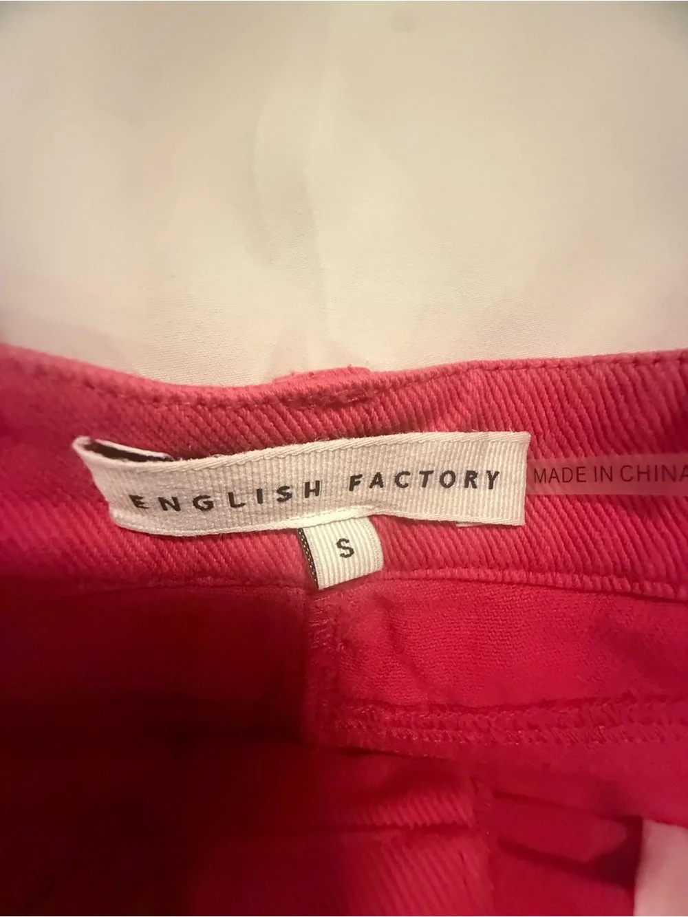 English Factory Jean skort
